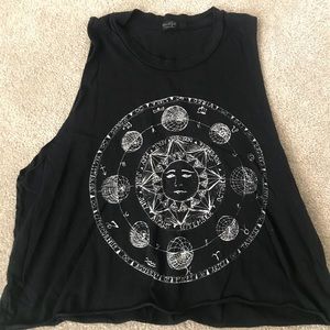 Brandy Melville horoscope crop top